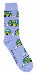 Scooby-Doo Halloween Adult Casual Crew Socks, 6-Pack, Size 6-12
