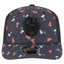 Milwaukee Brewers New Era Black Adventure Drinks Pattern 9SEVENTY Stretch-Snap Hat