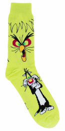 Looney Tunes Monsters Adult Casual Crew Socks, 6-Pack, Size 6-12