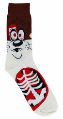 Looney Tunes Monsters Adult Casual Crew Socks, 6-Pack, Size 6-12