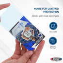 BCW Tabbed Card Sleeves (100 Pack)  Grading Sleeves for PSA, BGS, SGC, CSG, & HGA, Pull Tab for Standard Cards | Fits Toploaders & Semi Rigid Holders | Acid-Free, Archival Safe
