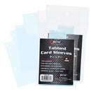 BCW Tabbed Card Sleeves (100 Pack)  Grading Sleeves for PSA, BGS, SGC, CSG, & HGA, Pull Tab for Standard Cards | Fits Toploaders & Semi Rigid Holders | Acid-Free, Archival Safe