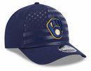 Milwaukee Brewers Flag 9FORTY M-Crown AF Snapback Hat