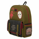 Friday the 13th Camp Crystal Lake Canvas Glow Full-Size Backpack