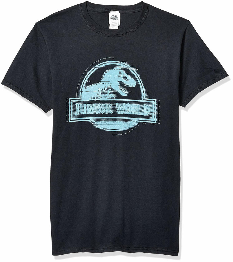 Jurassic World Breach Logo Men's Black Shirt