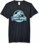 Jurassic World Breach Logo Men's Black Shirt