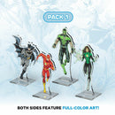 DC 2DZ Acrylic Standees Pack 1: Batman, The Flash, Simon Baz, Jessica Cruz
