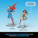 DC 2DZ Acrylic Standees Pack 2: Superman, Wonder Woman, Aquaman, Cyborg