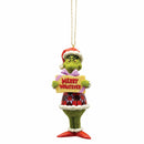 Dr. Seuss Merry Whatever Sign Santa Grinch Hanging Ornament, 5"