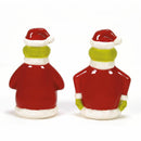Dr. Seuss Santa Grinch Naughty or Nice Salt and Pepper Shakers 2-Piece Set, 3.75"