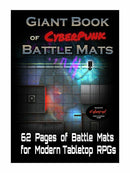 Battle Mats: Giant Book of CyberPunk Battle Mats