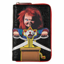 Chucky Clown Cosplay Zip Around Wallet