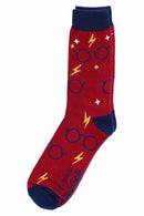 Harry Potter Happy Christmas Adult Casual Crew Socks, 6-Pack, Size 6-12