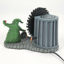 Department 56 Disney the Nightmare Before Christmas Village Accessories Oogie Boogie Gives a Spin Lit Animated Figurine, 4.33 Inch, Multicolor