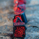 Game of Thrones RPG Dice Set: Targaryen