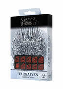 Game of Thrones D6 Dice Set: Targaryen