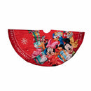 Disney Mickey and Friends Tree Skirt, Red, 48"