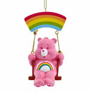 Care Bears Cheer Bear On Swing Ornament, 4.5"