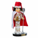Elvis Presley In White Suit Nutcracker, 10"