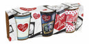 I Love Lucy Shot Glass Set - Chocolate Factory, Best Friend, Vita