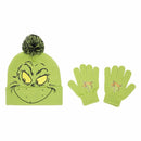 Dr. Seuss The Grinch Youth Beanie & Gloves Combo