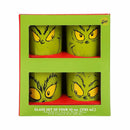 Dr. Seuss The Grinch Facial Expression Glass Set, 4-Pack, 10oz
