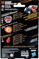 Beyblade X Hammer Incendio 3-70H UX Starter Pack Top and Launcher