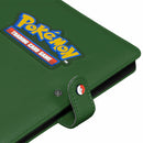 4-Pocket Premium Snap Binder for Pokemon, Green