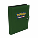 4-Pocket Premium Snap Binder for Pokemon, Green