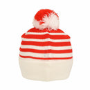 Pokemon Pokeball Cuff Beanie with Pokeball Plush Pom