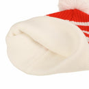 Pokemon Pokeball Cuff Beanie with Pokeball Plush Pom