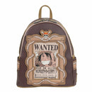 One Piece Monkey D. Luffy Wanted Dead or Alive Mini Backpack