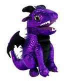 Dragon Plush Dice Bag, Purple
