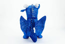 Dragon Plush Dice Bag, Blue