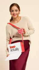 Love Actually Crossbody Bag with Coin Bag