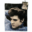 Elvis Presley Blue Sweater Throw Blanket, 50" x 60"