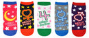 Sailor Moon Symbols Lowcut Socks, 5-Pack, Women's 4-10