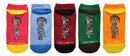 Sailor Moon 5 Pair Pack Lowcut Socks, Shoe Size 4-10