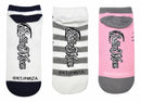 Sailor Moon Cat 3 Pair Pack Of Lowcut Socks, Ladies 4-10