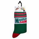 Mountain Dew Retro Men's Crew Socks, Adult Large