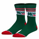 Mountain Dew Retro Men's Crew Socks, Adult Large
