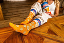 Ruffles Flavors Men's Crew Socks, Adult Large