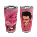 Elvis Presley Pink With Guitars Thermos, 16oz
