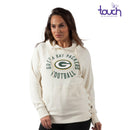 Green Bay Packers Weekend Raglan Women's Pullover Hoodie