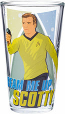 Star Trek Pint Glass Set, 4-Pack, 16oz
