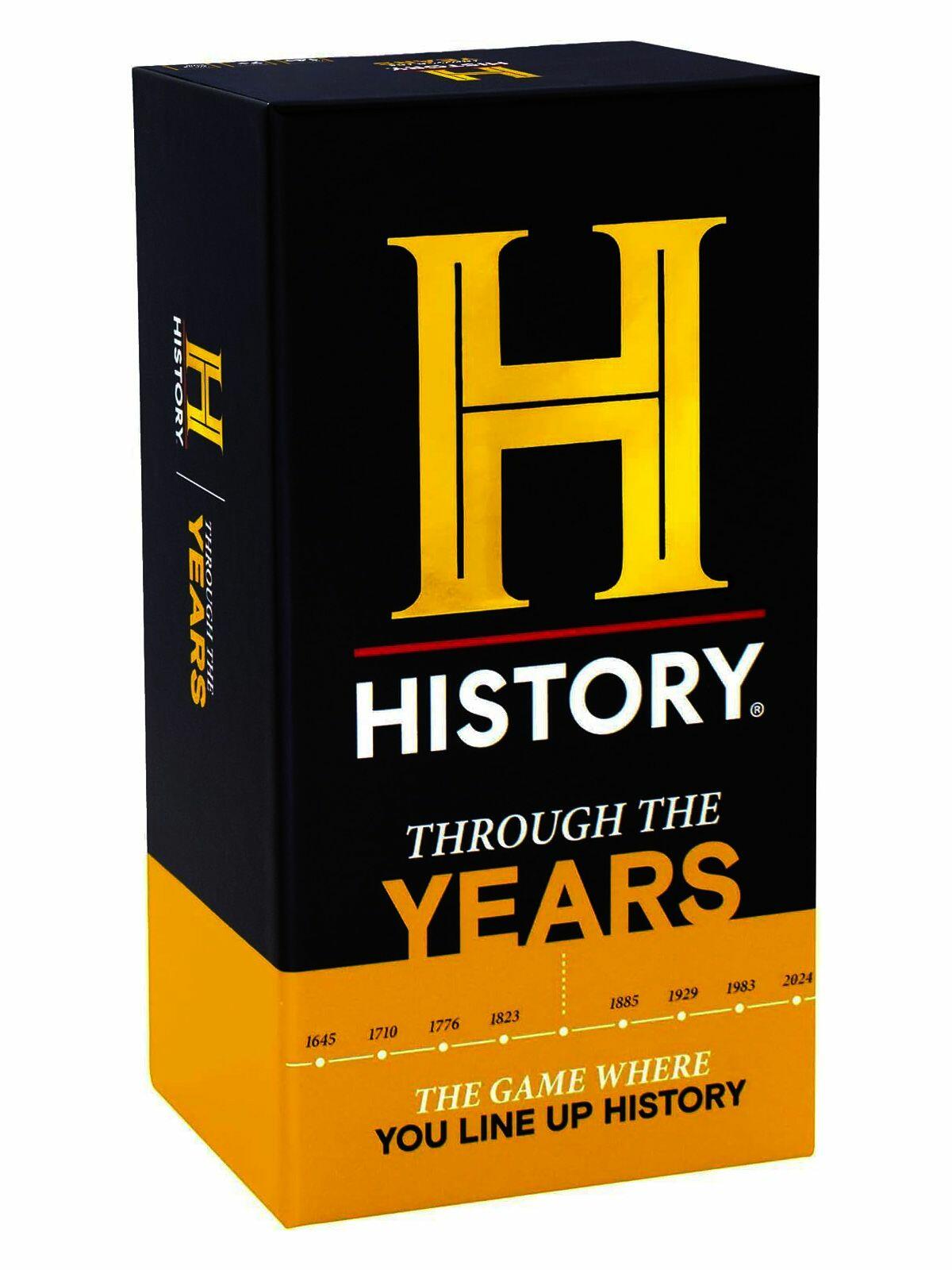 History Channel: Through The Years Trivia Card Game