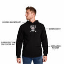 One Piece Monkey D. Luffy Men's Black Long Sleeve Hooded Sweatshirt