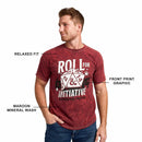 Dungeons & Dragons Roll For Initiative Mineral Wash Men's Shirt