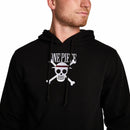 One Piece Monkey D. Luffy Men's Black Long Sleeve Hooded Sweatshirt