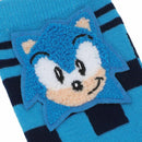 Sonic the Hedgehog 3D Character Face Women's Crew Socks, 9-11